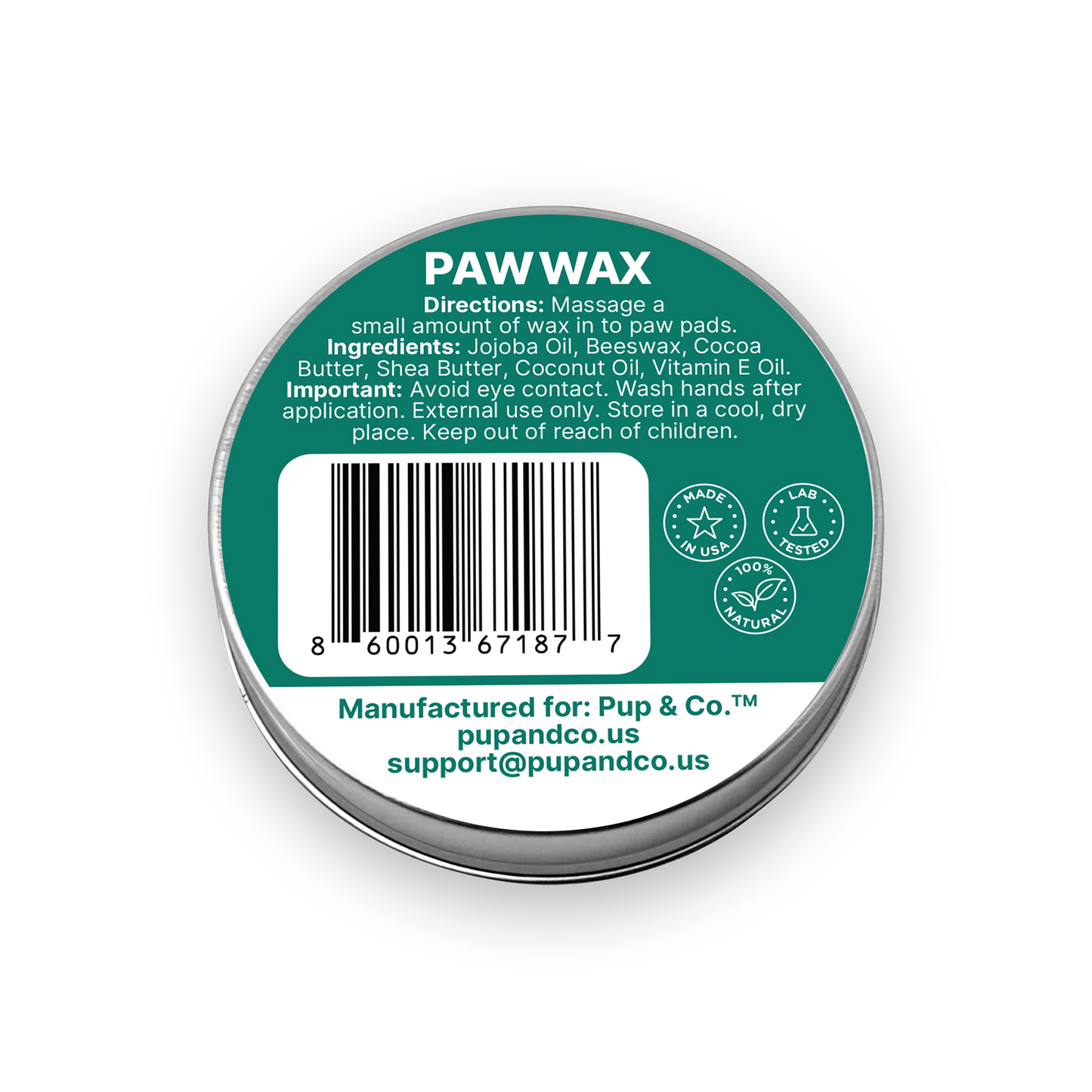 Paw Wax Unscented